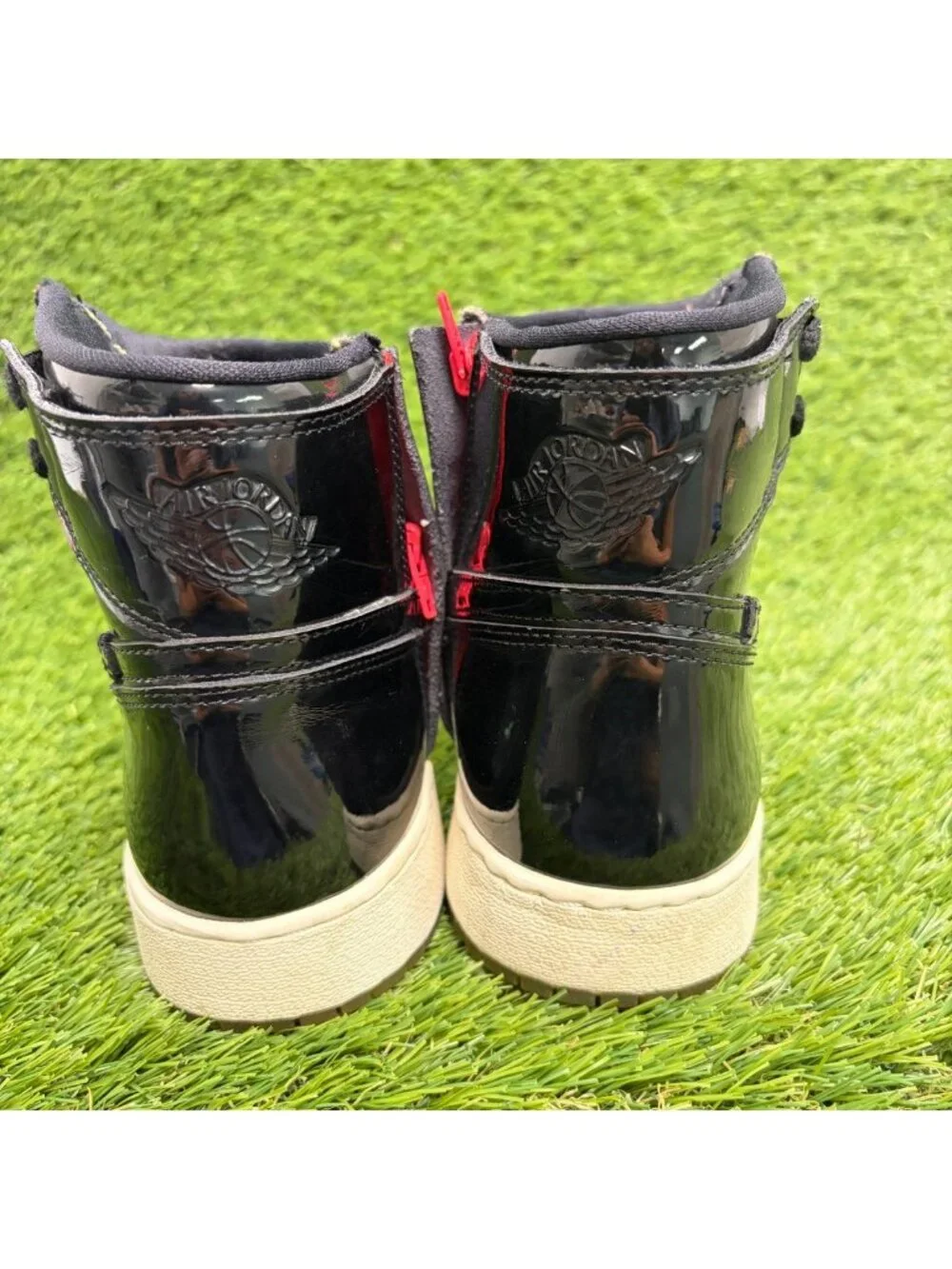 Nike Air Jordan 1 Rebel XX Womens Size 9.5 Black Basketball Shoes Sneakers